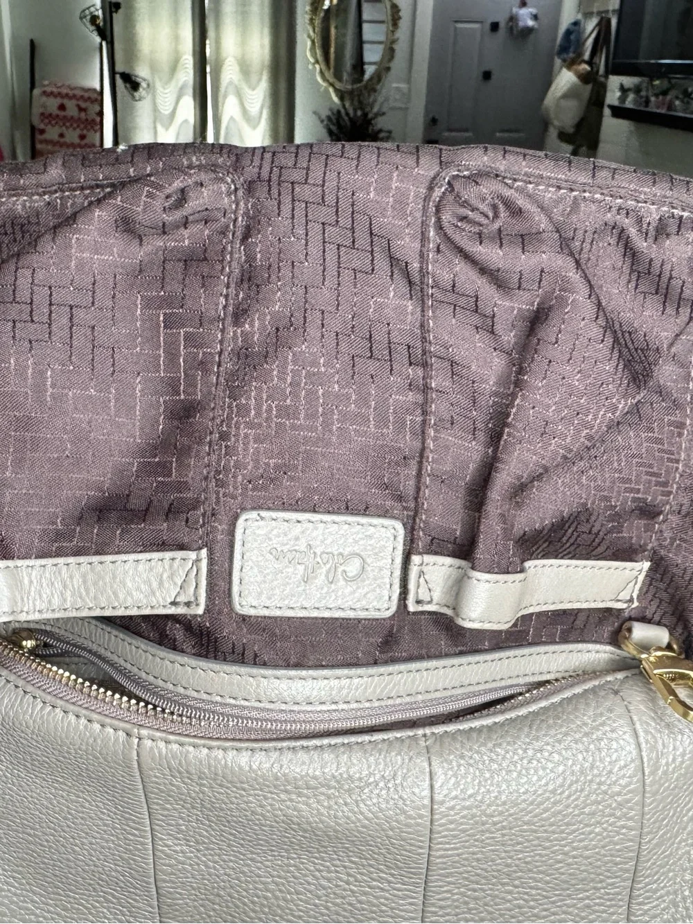 VINTAGE Y2K Cole Haan ‘Village’ Pleated Hobo Shoulder Bag